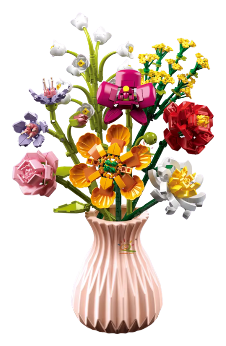 Premier bouquet en briques